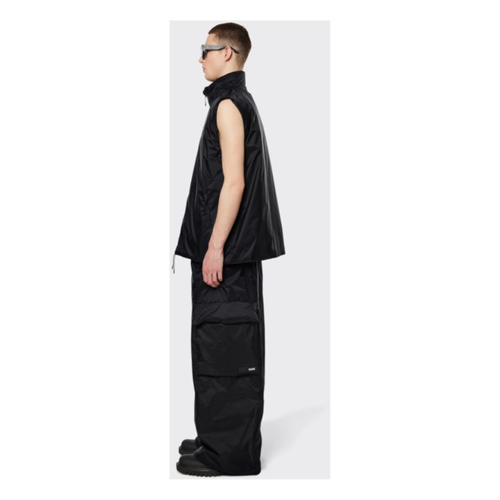 Quilted Waterproof Vest | Negro- Imagen del producto n°2