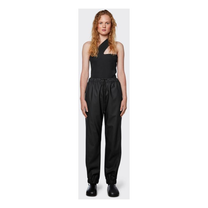 Regular Waterproof Trousers | Negro- Imagen del producto n°1