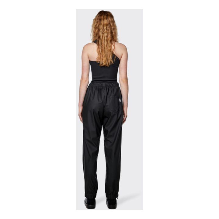 Regular Waterproof Trousers | Negro- Imagen del producto n°2
