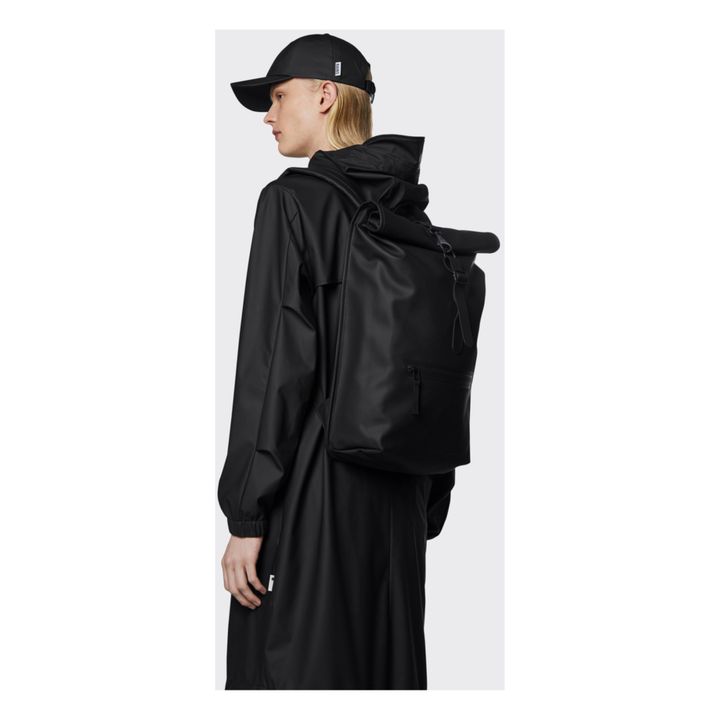 Sac à Dos Rolltop Rucksack Noir- Image produit n°1
