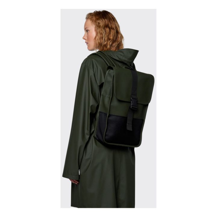 Mini Buckle Backpack Verde militare- Immagine del prodotto n°1