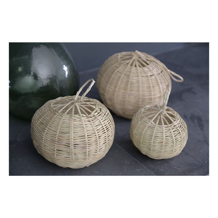 Hängeleuchte Kugel aus Weide 20 cm- Produktbild Nr. 2