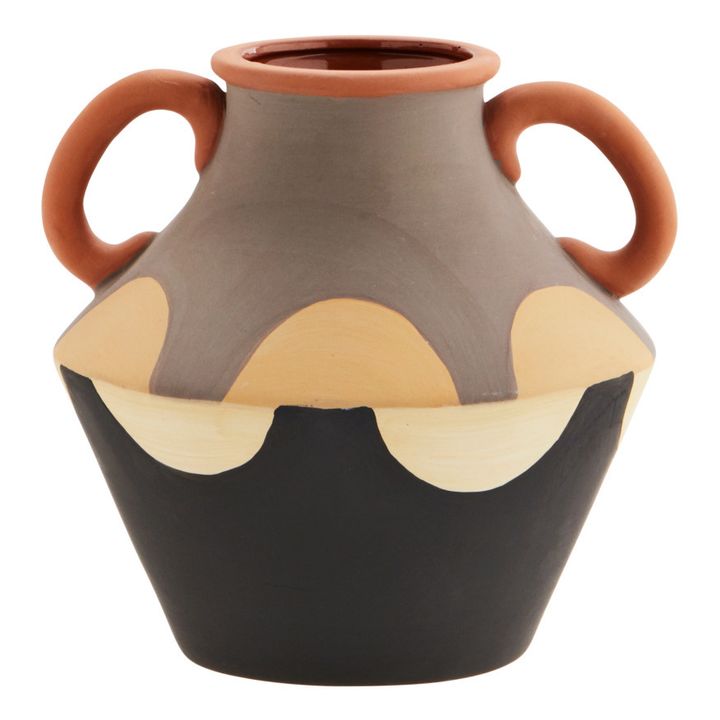 Terracotta Vase | Anthrazit- Produktbild Nr. 0