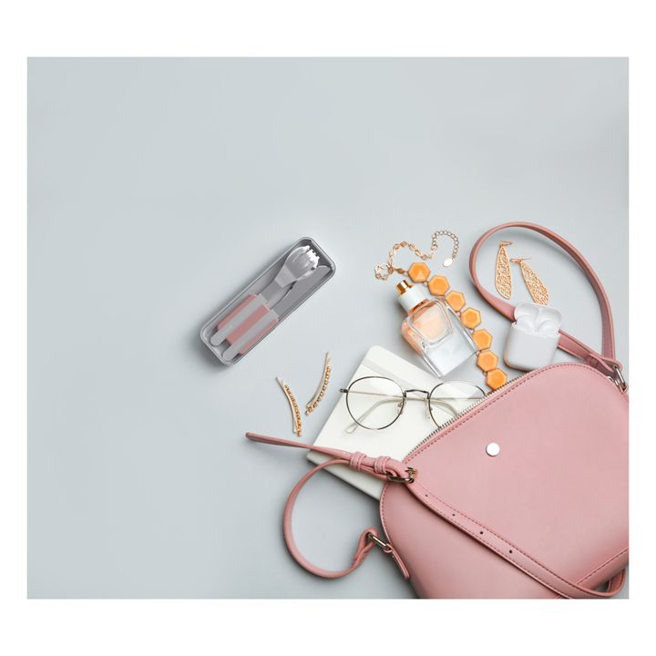 Couverts MB Slim Box en inox | Rose- Image produit n°1