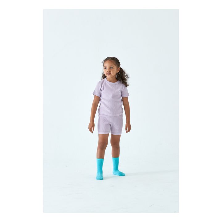 Short Waffle Lavande- Image produit n°1