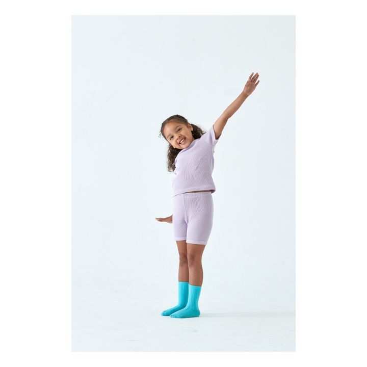 Waffle Shorts Lavendel- Produktbild Nr. 2