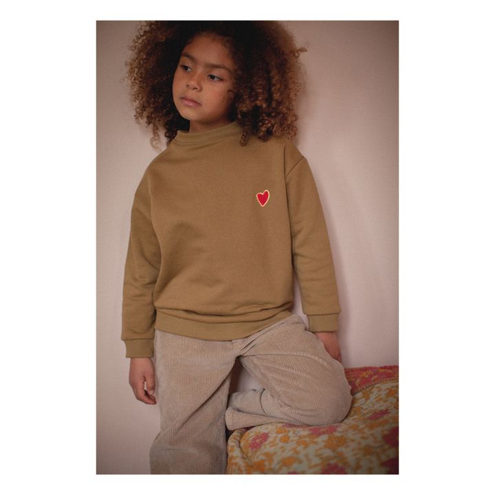 Poppy Sweatshirt | Ochre- Product image n°1