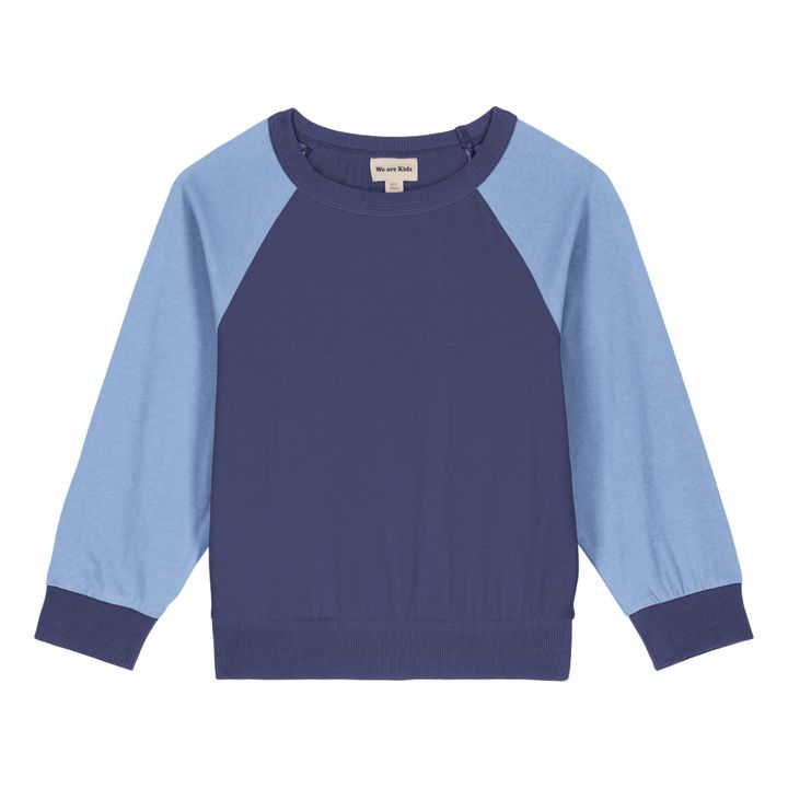 Henri Organic Cotton T-shirt | Blue- Product image n°0