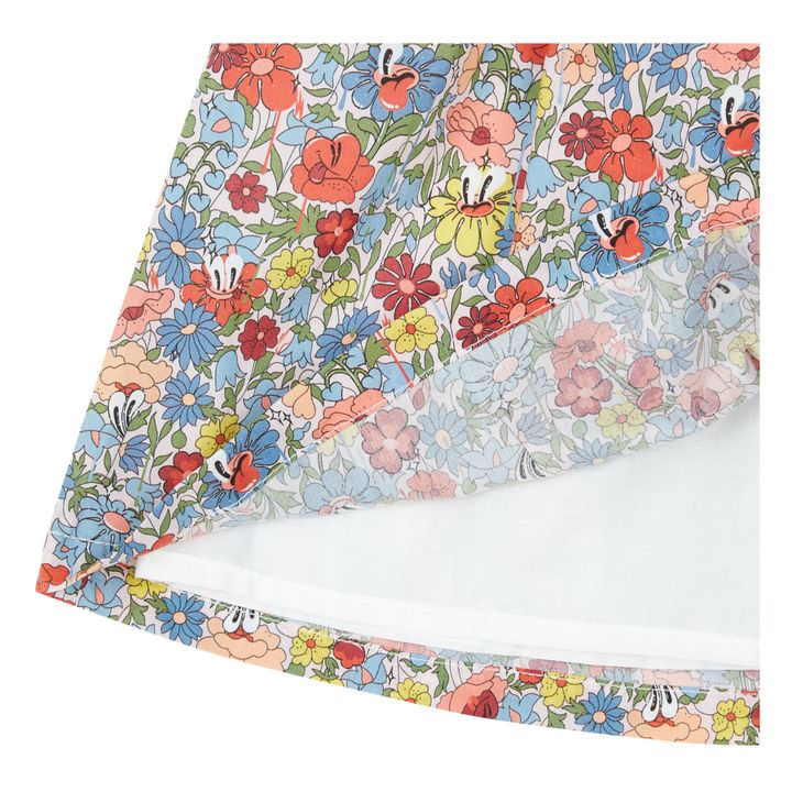 Framboise Exclusive Liberty Print Skirt Blue- Product image n°1