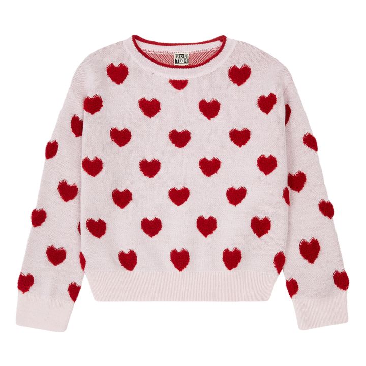Pull Heart Rose pâle- Image produit n°0