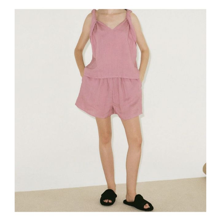 Ensemble The Turn Lin Vieux Rose- Image produit n°1