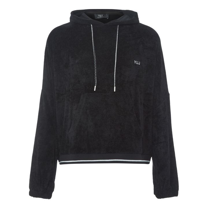 Sweat Capuche Ana Noir- Image produit n°0