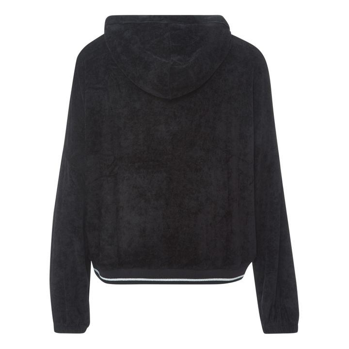 Sweat Capuche Ana Noir- Image produit n°2