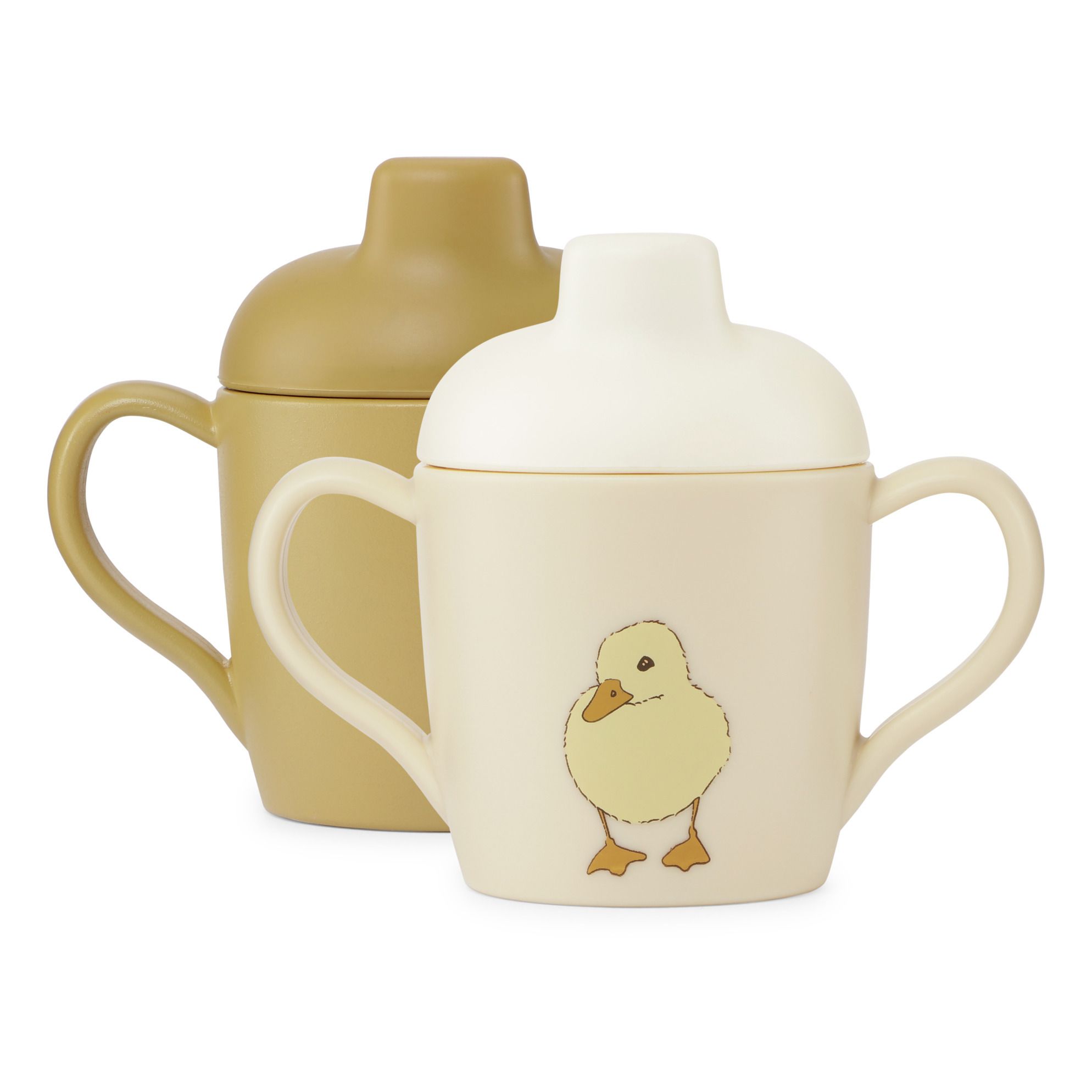 Lerntassen Duckling - 2er-Set | Beige- Produktbild Nr. 0