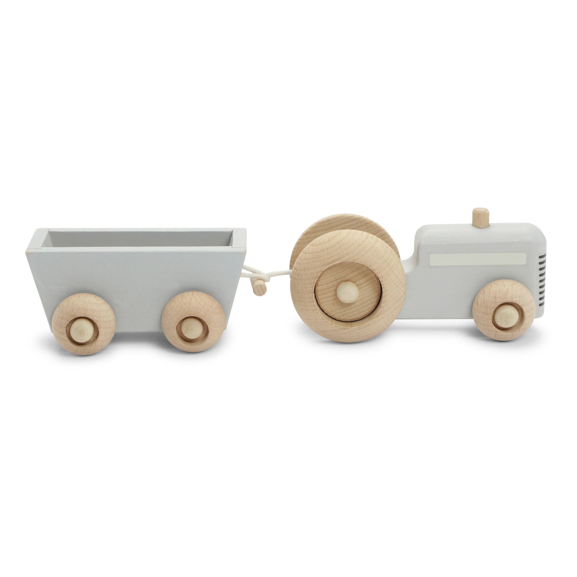 Tracteur en bois- Image produit n°0
