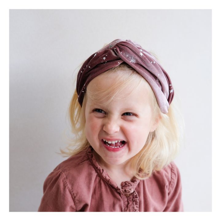 Shiny Velvet Headband | Rosa- Imagen del producto n°2