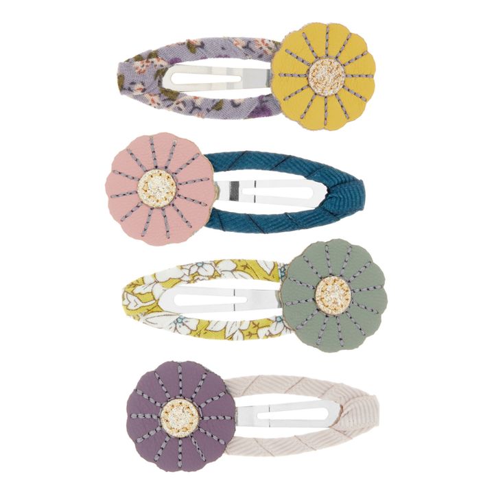 Flower Hair Clips | Azul- Imagen del producto n°0