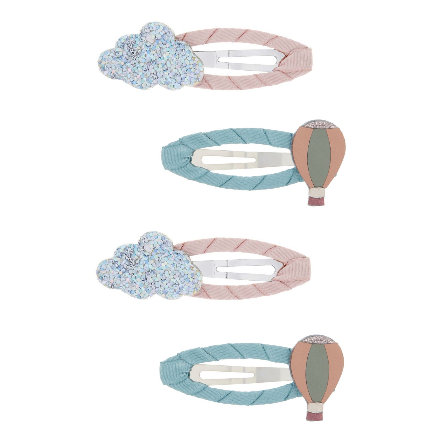 Cloud Hair Clips | Blu- Immagine del prodotto n°0