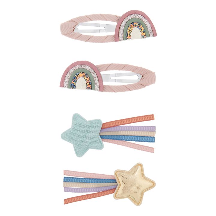 Rainbow Hair Clips | Rosa- Immagine del prodotto n°0