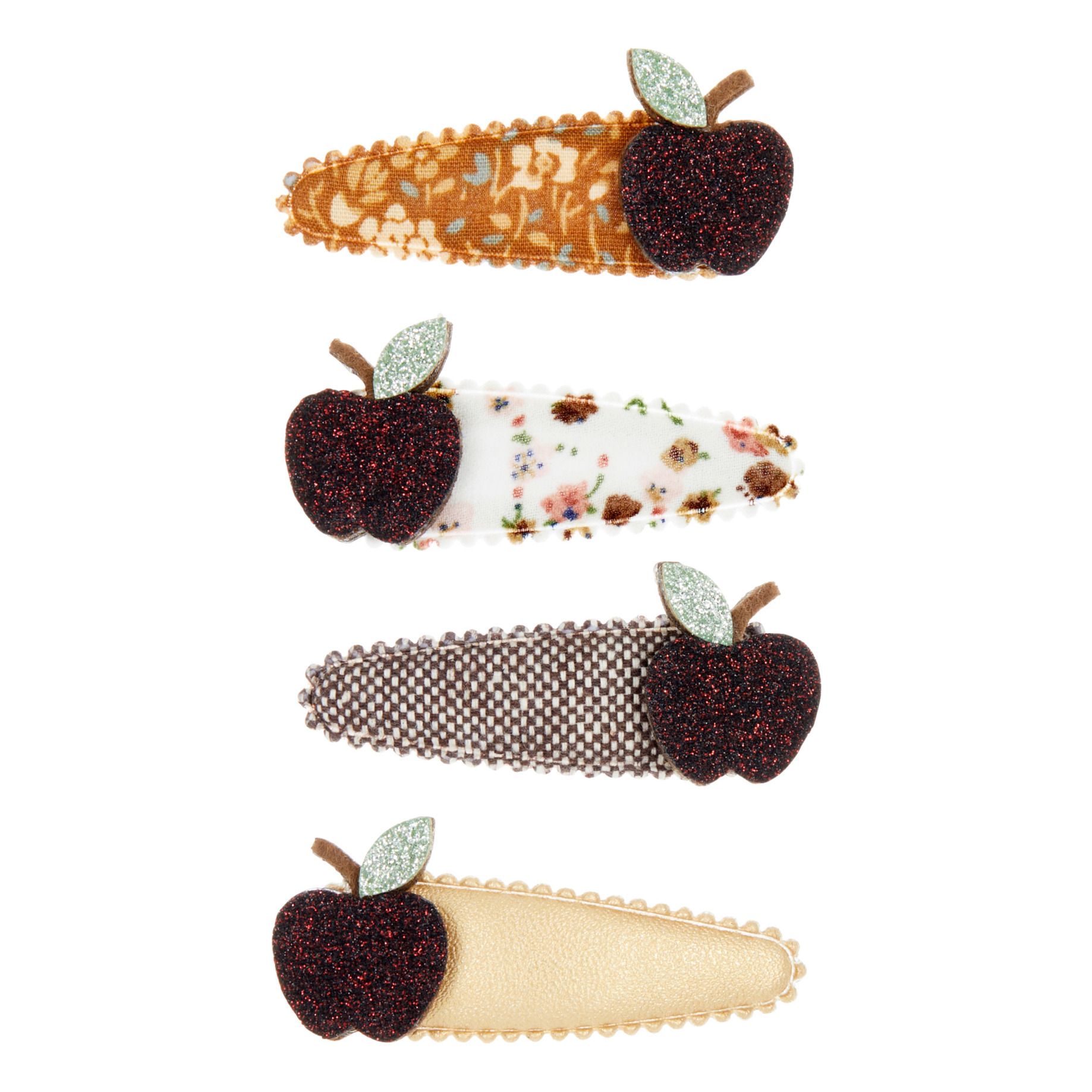 Apple Hair Clips | Dorato- Immagine del prodotto n°0