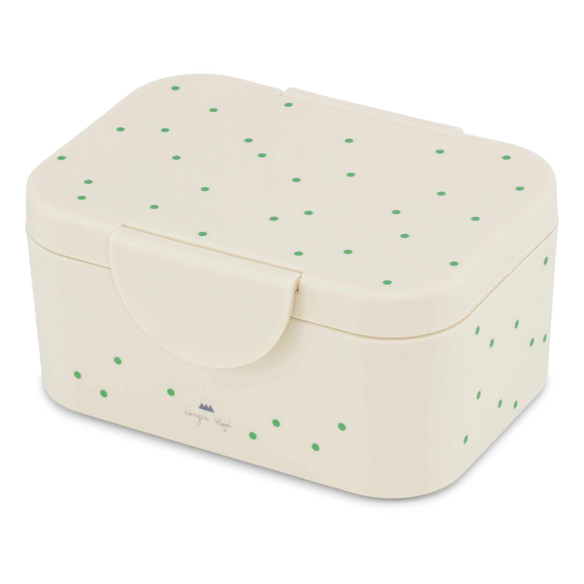 Apple Dot Lunch Box | Green- Product image n°0
