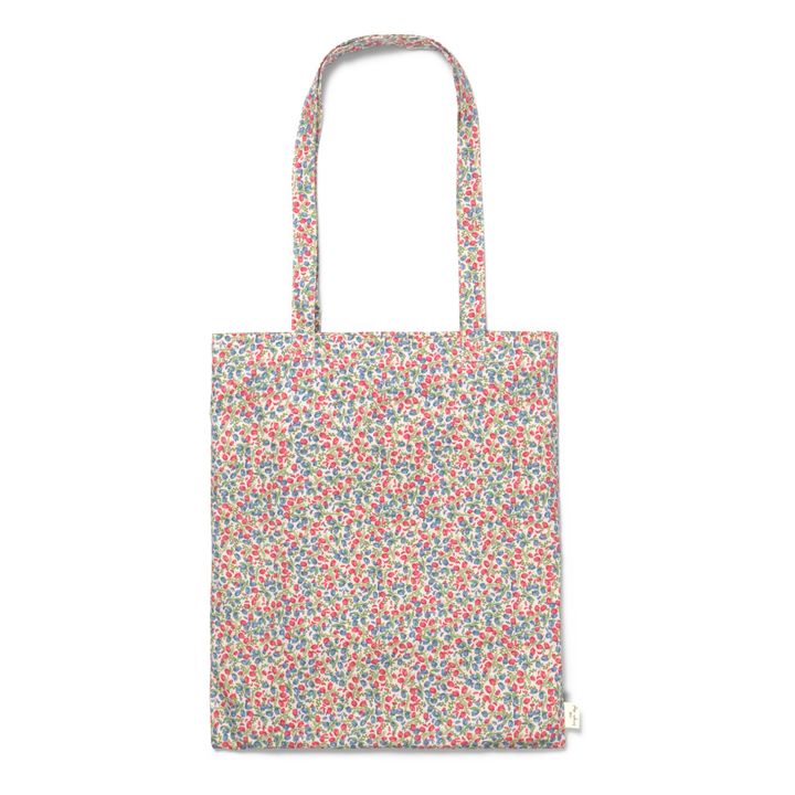 Bettwäscheset Marche de fleur aus Bio-Baumwolle | Blau- Produktbild Nr. 1