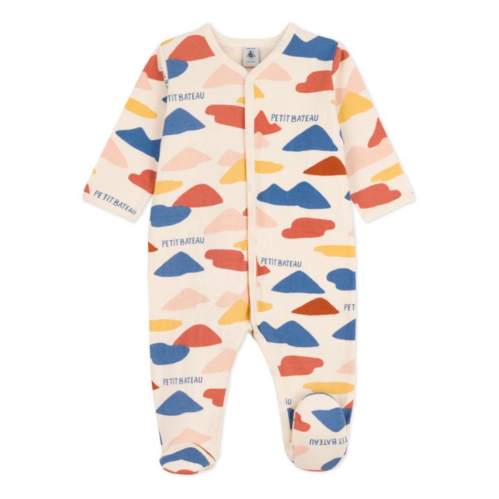 Chapitre Cotton Footed Pyjamas | Ecru- Product image n°0