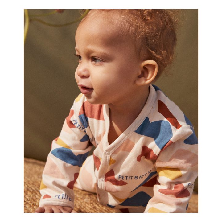 Chapitre Cotton Footed Pyjamas | Ecru- Product image n°2
