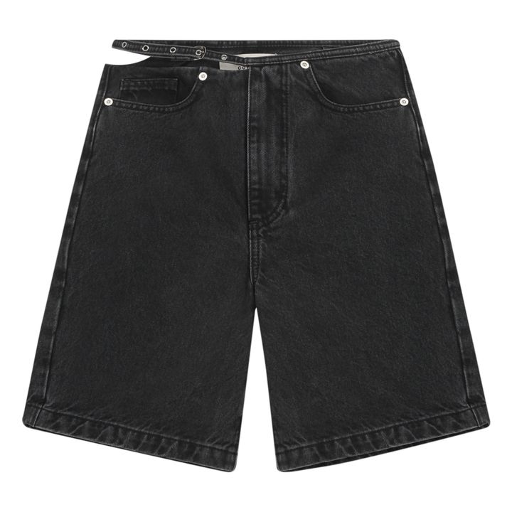 Bermuda Shona | Denim noir- Image produit n°0
