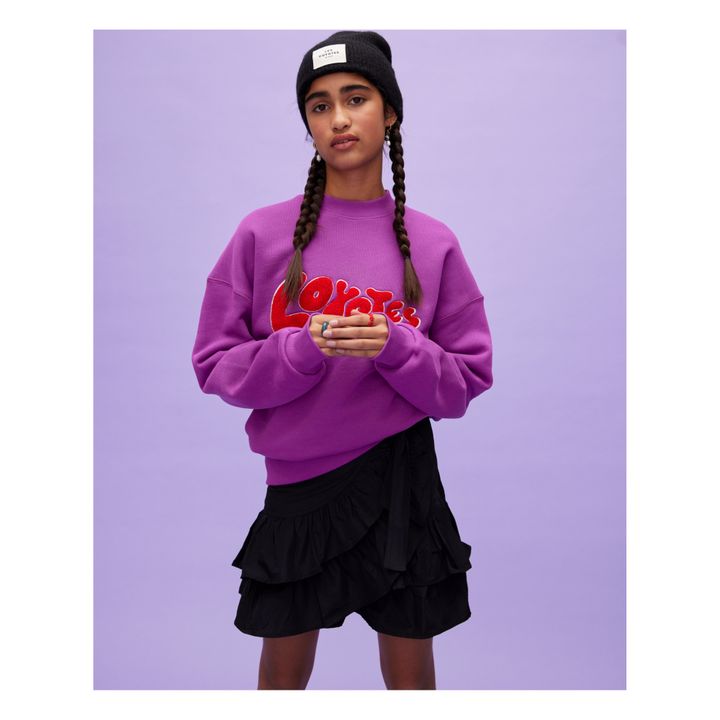 Lily Sweatshirt | Violett- Produktbild Nr. 0