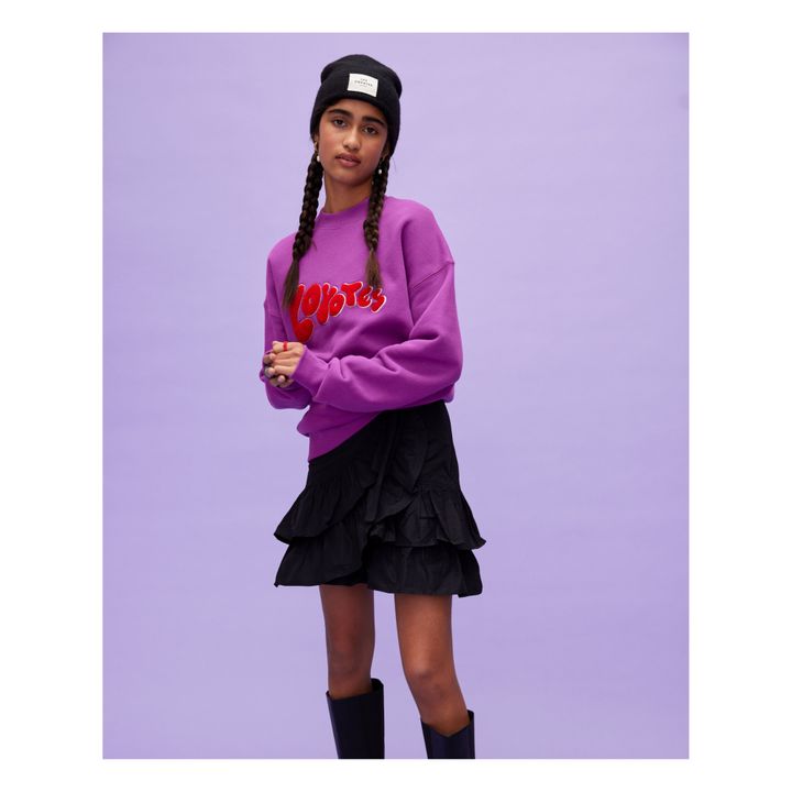 Lily Sweatshirt | Violett- Produktbild Nr. 2