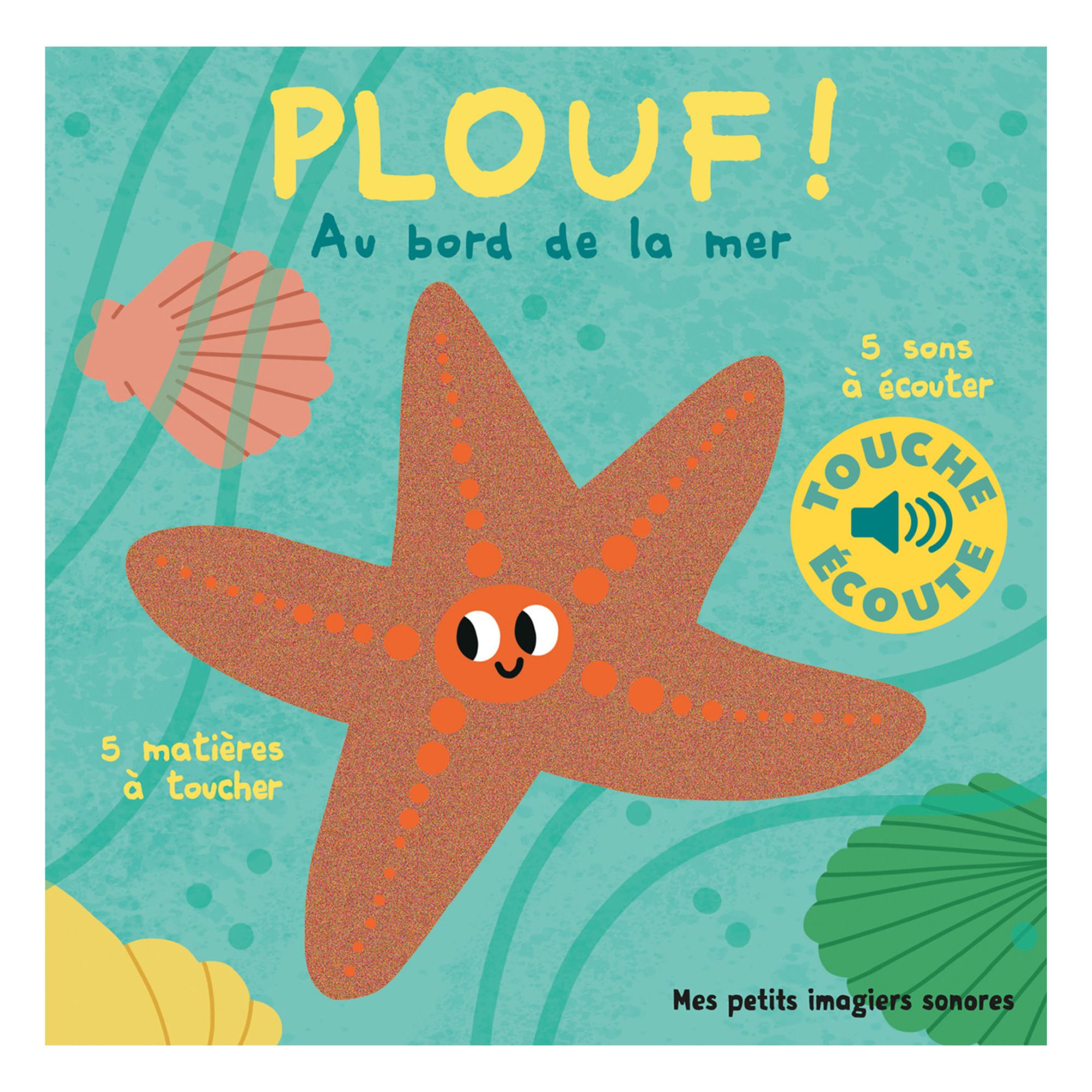 Livre sonore Plouf, au bord de la mer - Marion Billet- Image produit n°0