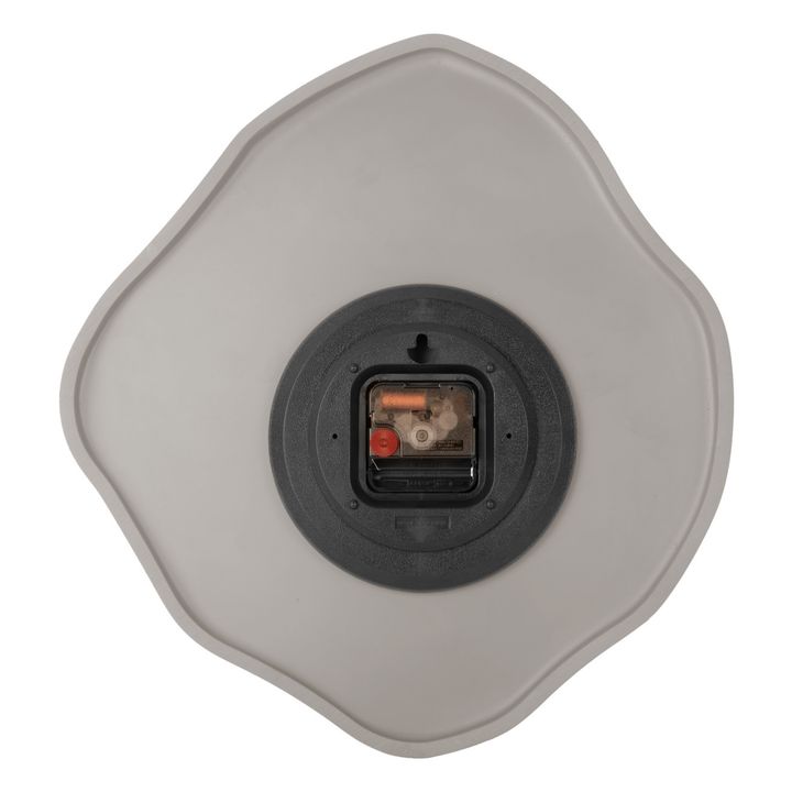 Organic Diamond Wall Clock | Taupe grey- Product image n°2