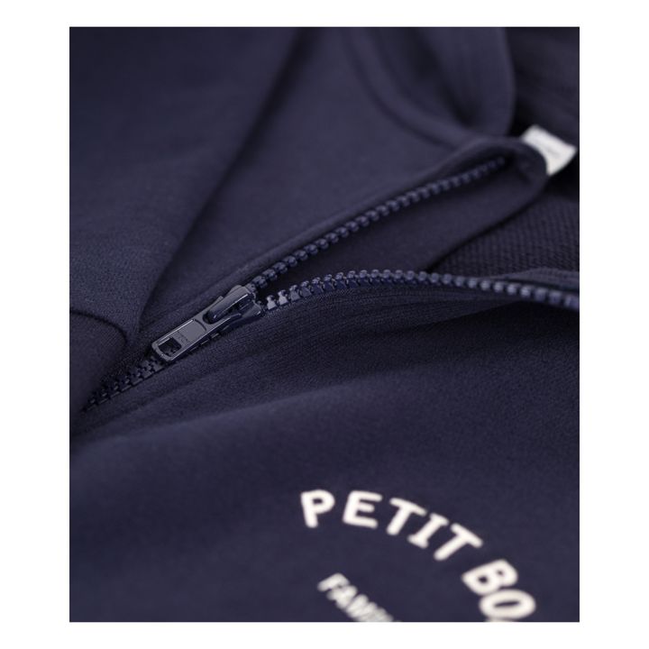 Sweat Capuche Molleton Celsius Bleu marine- Image produit n°1