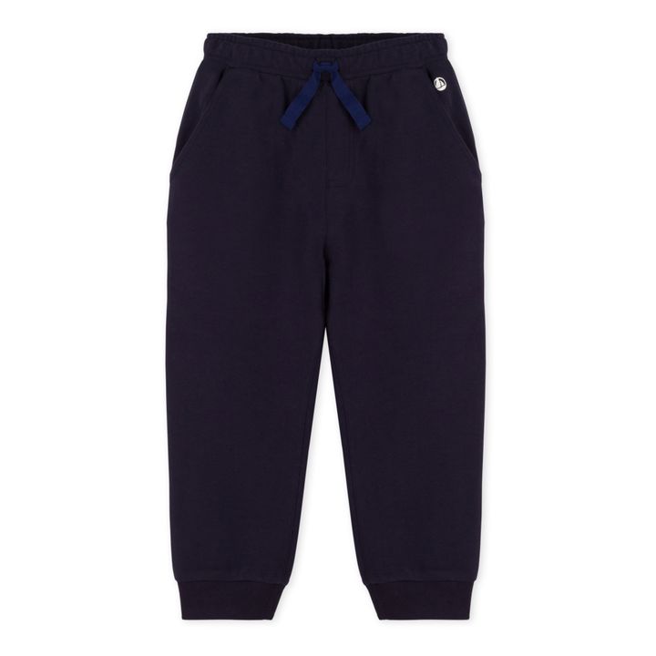 Jogger Molleton Centaine Bleu marine- Image produit n°0