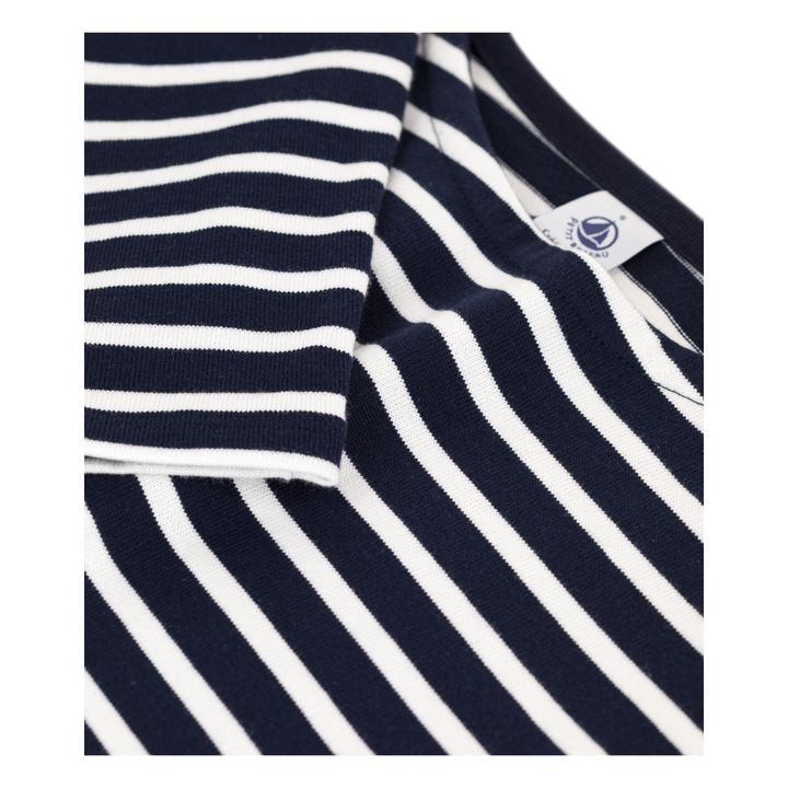 Cabulot Striped Jersey T-shirt - Women’s Collection | Azul Marino- Imagen del producto n°3