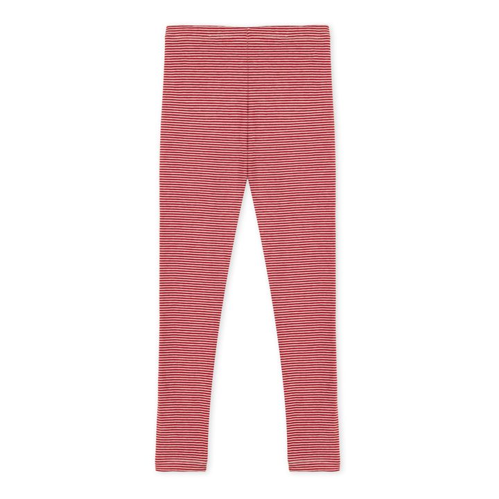 Careine Striped Leggings Red- Product image n°2
