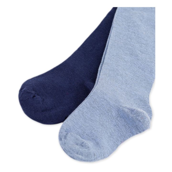 Lot de 2 Collants | Bleu- Image produit n°1