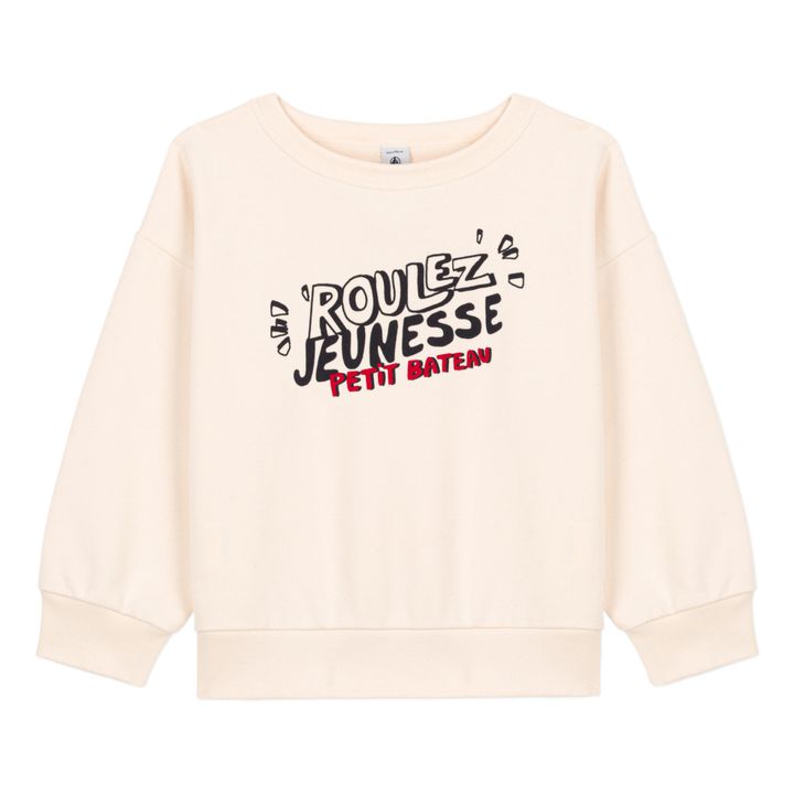 Sweat Molleton Centre Beige- Image produit n°0
