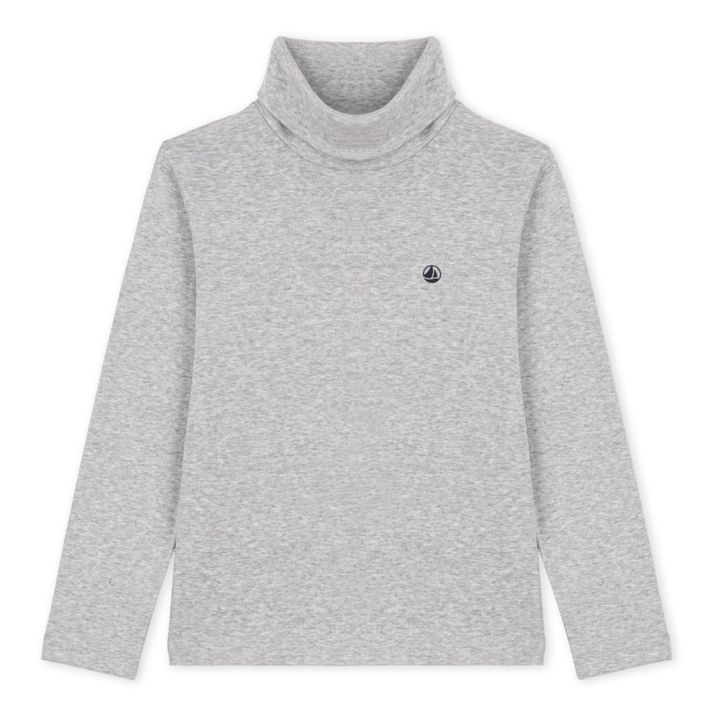 Casino Organic Cotton Turtleneck Grey- Product image n°0