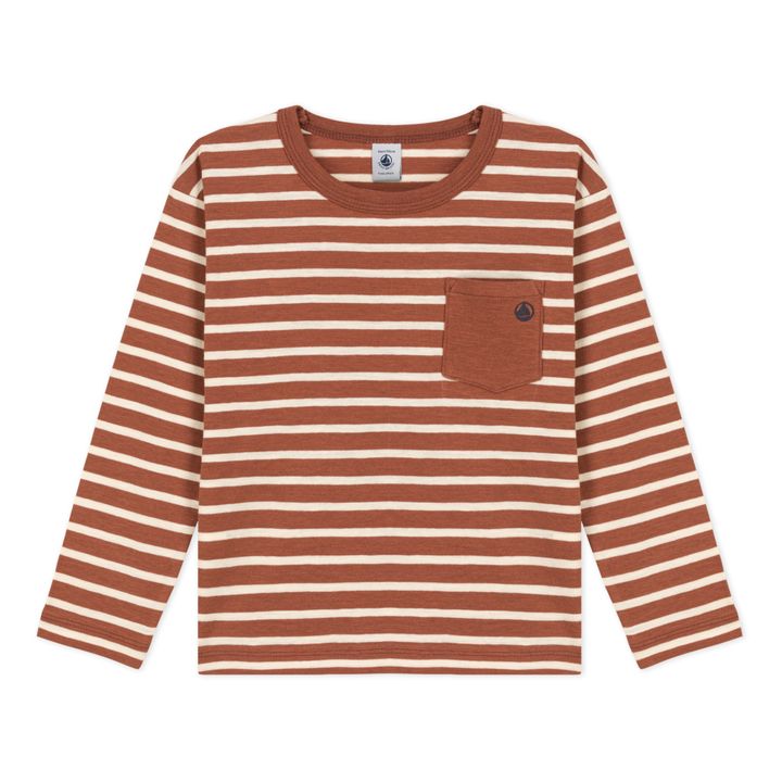 Cereale Jersey T-shirt | Marrón- Imagen del producto n°0