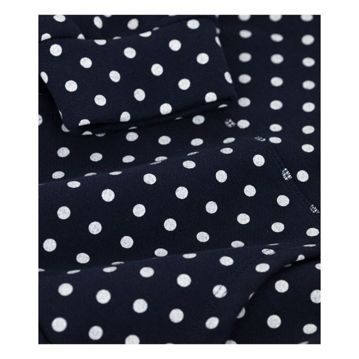 Celia Fleece Hoodie Navy blue- Product image n°3