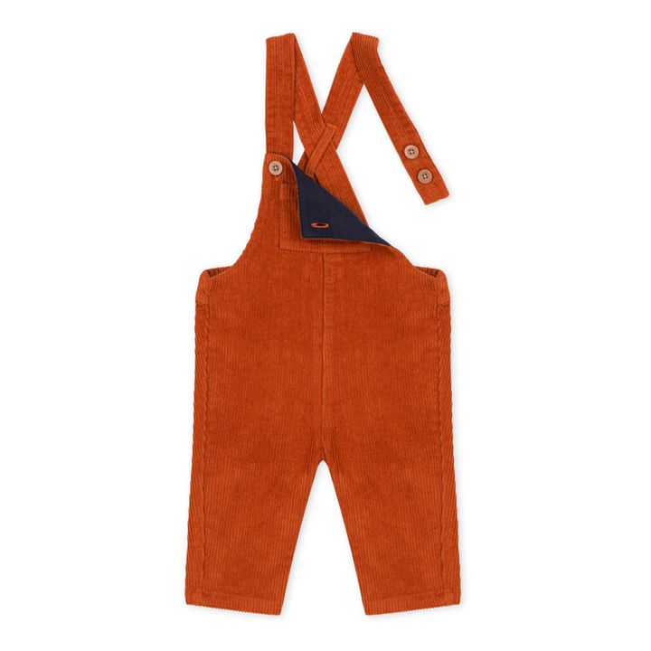 Colonel Velour Overalls | Orange- Produktbild Nr. 2