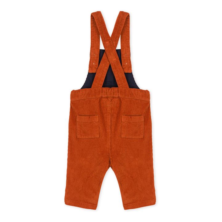 Colonel Velour Overalls | Orange- Produktbild Nr. 3