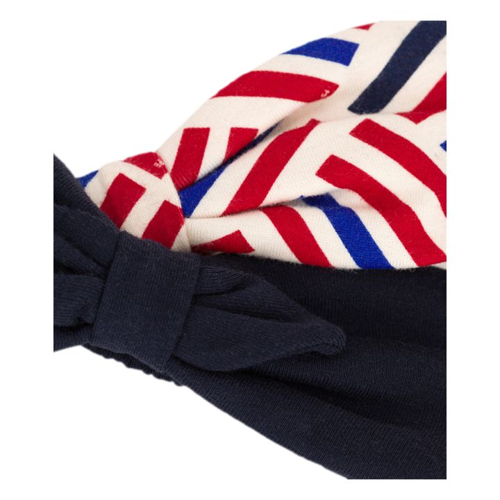 Organic Cotton Print Headbands - Set of 2 Azul- Imagen del producto n°1