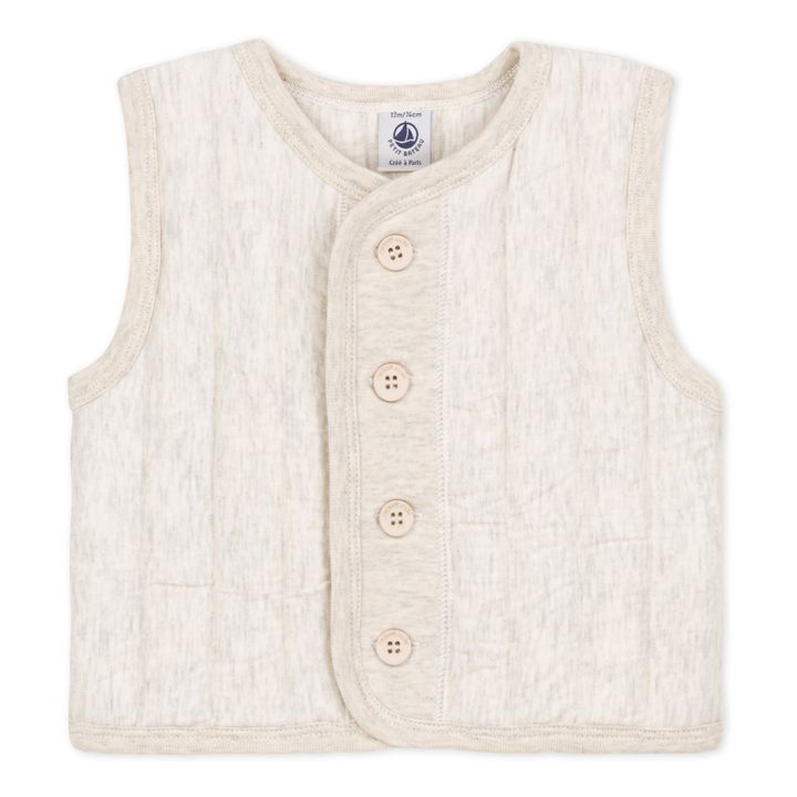 Quilted Vest Beige- Imagen del producto n°0