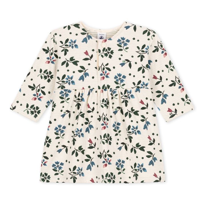 Crew Neck Dress | Beige- Produktbild Nr. 0