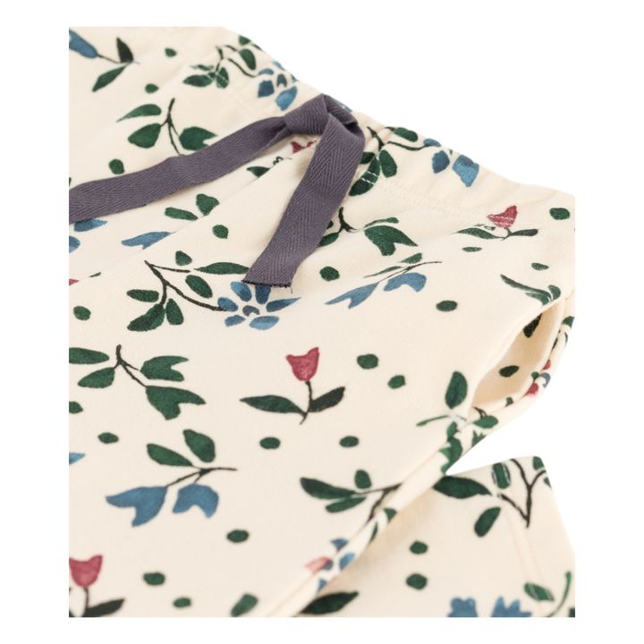 Jogger Imprimé Jersey Coton Bio Ceva | Beige- Image produit n°1