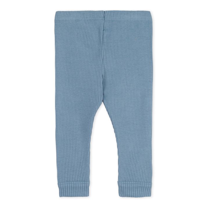 Cameleon Ribbed Organic Cotton Leggings Gris- Imagen del producto n°2