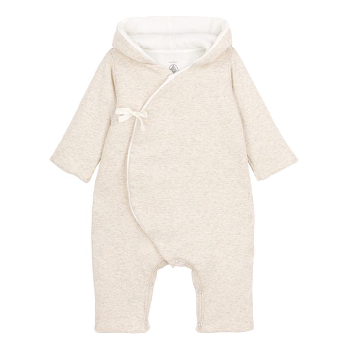 Choupette Organic Cotton Jumpsuit | Beige- Product image n°0